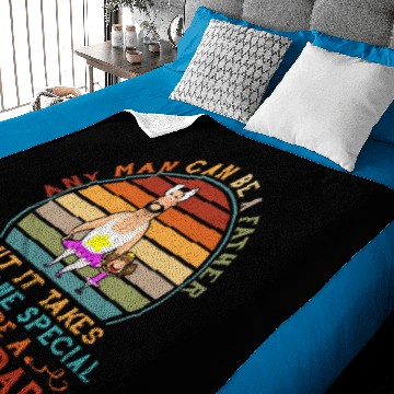 Discover Funny Dance Dad Vintage Baby Blankets