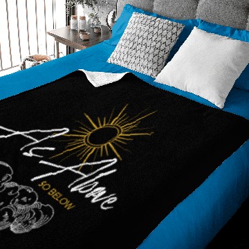 Discover As above, so below Baby Blankets