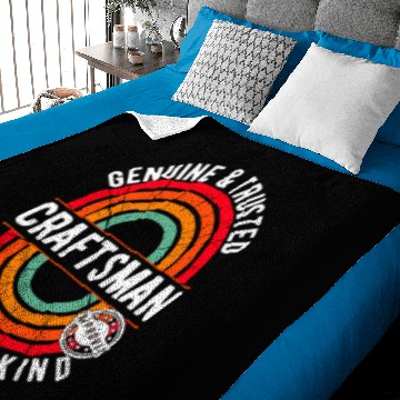 Discover Funny Craftsman Dad Funny Handyman Baby Blankets