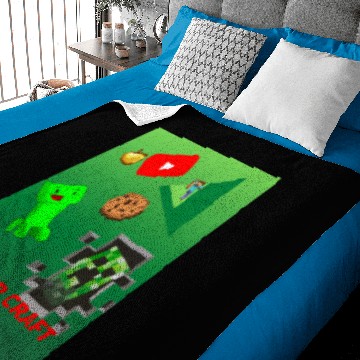 Discover Creeper Craft Sticker Baby Blankets
