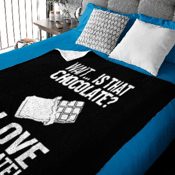 Discover Chocolate Candy Bar Choco Dark Keto Baby Blankets