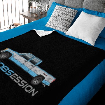 Discover OBSession Light Blue and Silver Baby Blankets