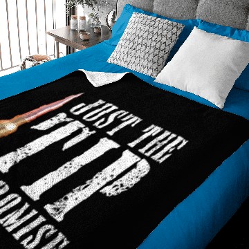 Discover just the tip i promise Baby Blankets