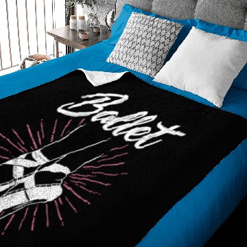 Discover Ballet Dance Baby Blankets