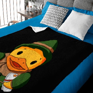 Discover Scarecrow Rubber Duck Baby Blankets