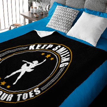 Discover Ballet Dance Keep Smiling And Baby Blankets