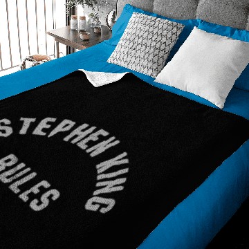 Discover Stephen King Rules Baby Blankets