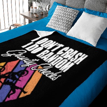 Discover I Don't Crash I Do Random Gravity Checks Mountain Baby Blankets