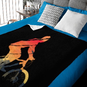 Discover MTB Mountain Bike Life Baby Blankets