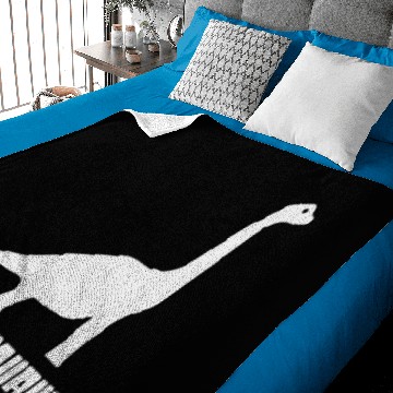 Discover Dinosaur Brontosaurus Baby Blankets