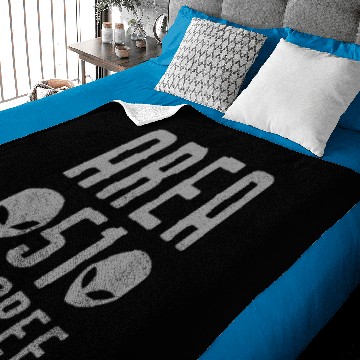 Discover Area 51 Escapee Baby Blankets