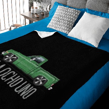 Discover La Ocho Uno Green Baby Blankets