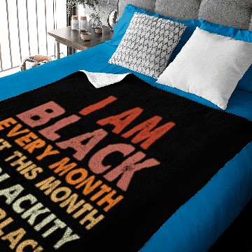 Discover Blackity Black Every Month Baby Blankets
