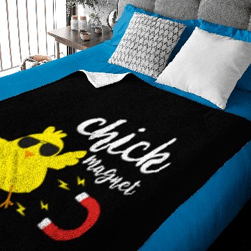 Discover Funny Toddler Boy Easter Chick Magnet Baby Blankets