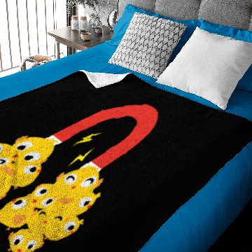 Discover Funny Toddler Boy Easter Chick Magnet Men Baby Blankets