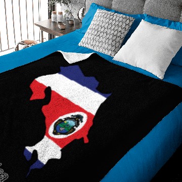 Discover Flags and countries Costa Rica Baby Blankets