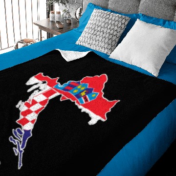 Discover Flags and countries Croatia Baby Blankets