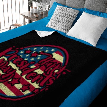 Discover Happy presidents day Baby Blankets