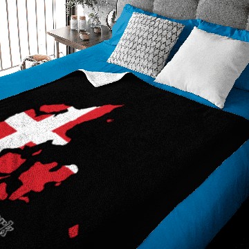 Discover Flags and countries Denmark Baby Blankets