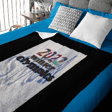 Discover 2022 Winter Olympics Baby Blankets