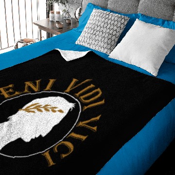 Discover Veni Vidi Vici Baby Blankets