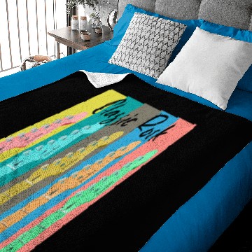 Discover Classic Rock Vinyl Records Baby Blankets