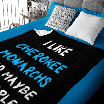 Discover Cherokee Monarchs Funny Baby Blankets