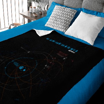 Discover Occupants Solar System Baby Blankets