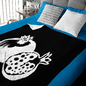 Discover Pomegranate fruit Baby Blankets