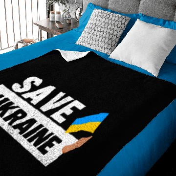 Discover SAVE UKRAINE - bad putin -quoates funny design Baby Blankets