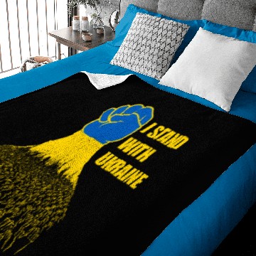Discover I Stand With Ukraine Support UKRAINE Baby Blankets