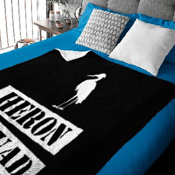 Discover join the heron squad Baby Blankets