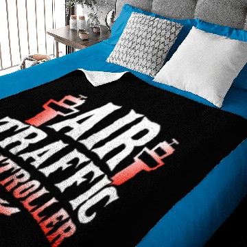 Discover Air Traffic Controller Learn ATC Flight Control Baby Blankets