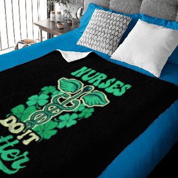 Discover St. Patricks Nurse Nurses Do It Better Baby Blankets
