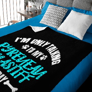 Discover Pyrenean Mastiff Owner Baby Blankets