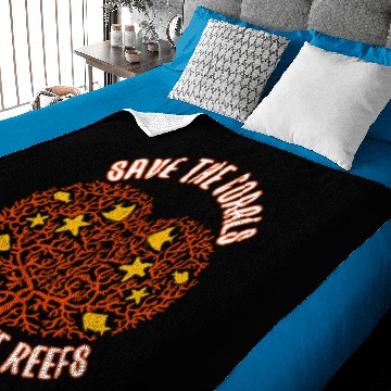 Discover Save the coral Baby Blankets