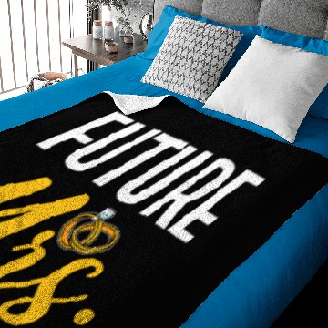 Discover Future Mrs. Bridal Shower Wedding Baby Blankets