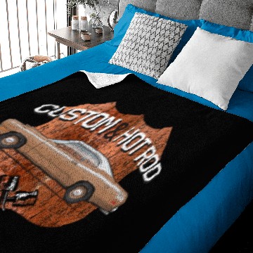 Discover Hot Rod Mojave Tan Baby Blankets