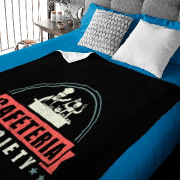 Discover School Cafeteria Worker Lunch Lady Baby Blankets