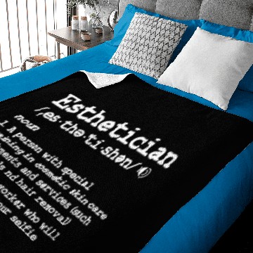 Discover Esthetician Definition Baby Blankets