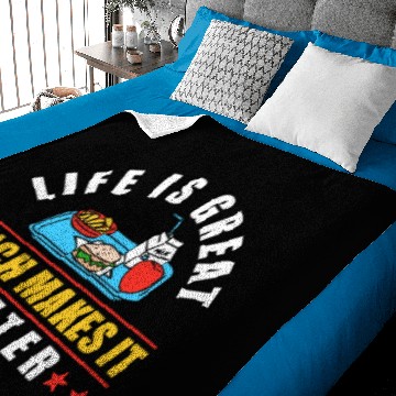 Discover School Cafeteria Worker Lunch Lady Baby Blankets