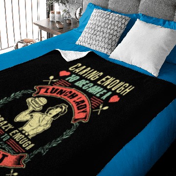 Discover School Cafeteria Worker Lunch Lady Baby Blankets