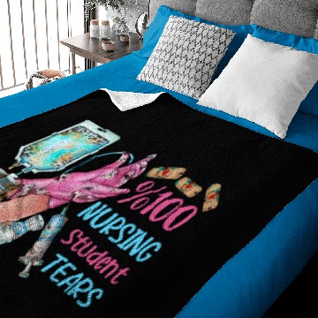 Discover Nursing Student Tears Baby Blankets