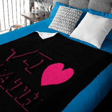 Discover I Love Math Baby Blankets