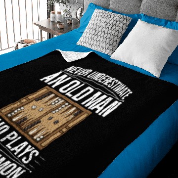 Discover Backgammon Board Game Player Rules Baby Blankets