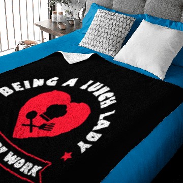 Discover School Cafeteria Worker Lunch Lady Baby Blankets