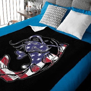Discover American Catfish Baby Blankets