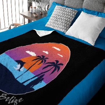 Discover Maya Beach Belize Baby Blankets