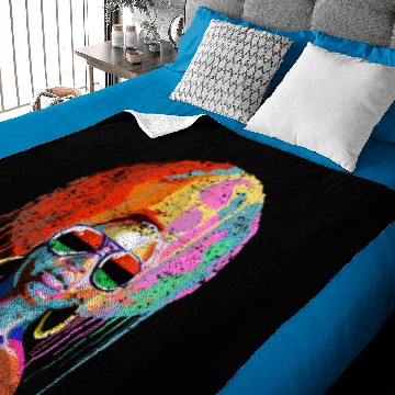 Discover Black Queen Afro Melanin Art Baby Blankets
