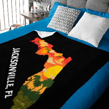 Discover Jacksonville Florida Baby Blankets